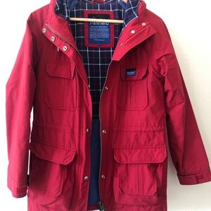 Penfield red rain jacket, excellent condition